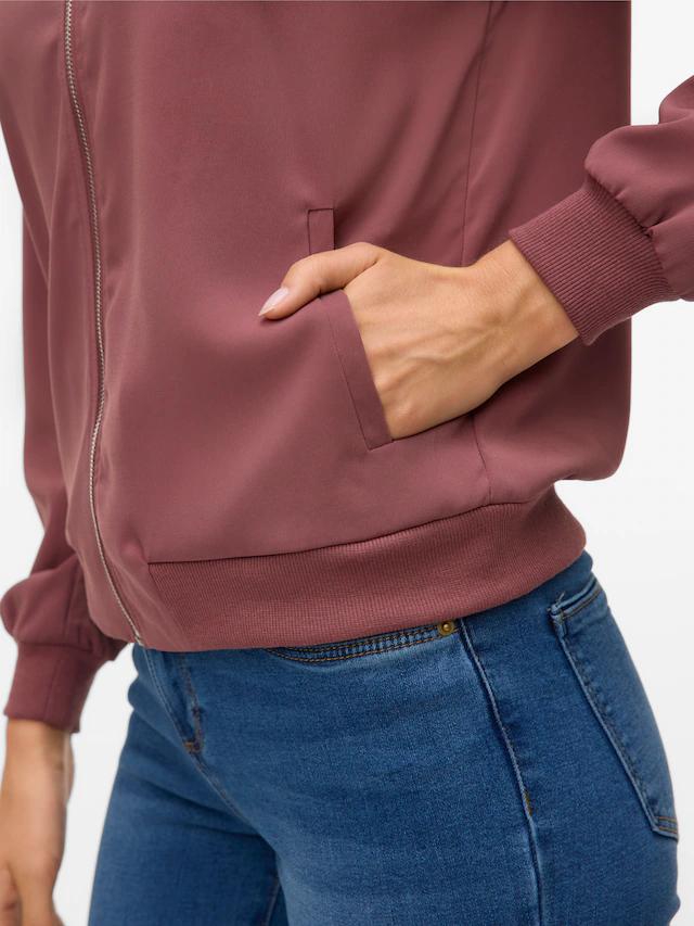 Vero Moda »VMCOCO L/S BOMBER NOOS« Materialmix