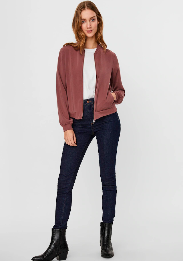 Vero Moda »VMCOCO L/S BOMBER NOOS« Materialmix