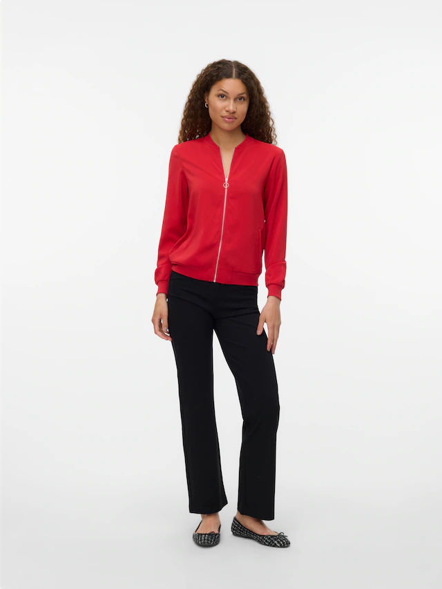 Vero Moda »VMCOCO L/S BOMBER NOOS« Materialmix