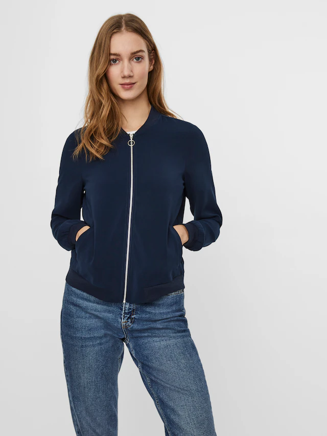 Vero Moda »VMCOCO L/S BOMBER NOOS« Materialmix
