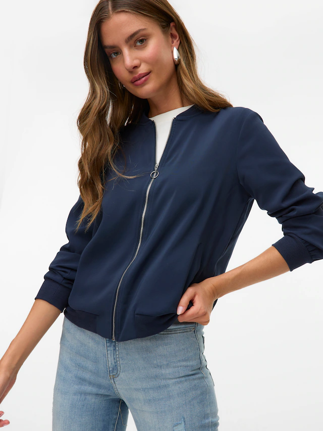 Vero Moda »VMCOCO L/S BOMBER NOOS« Materialmix