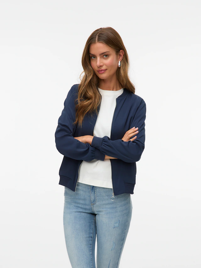 Vero Moda »VMCOCO L/S BOMBER NOOS« Materialmix