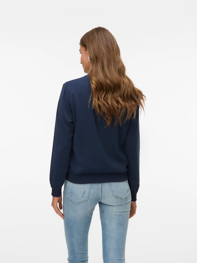 Vero Moda »VMCOCO L/S BOMBER NOOS« Materialmix