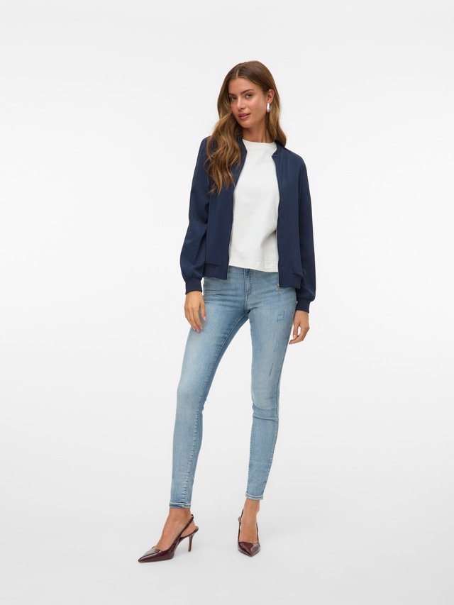 Vero Moda »VMCOCO L/S BOMBER NOOS« Materialmix