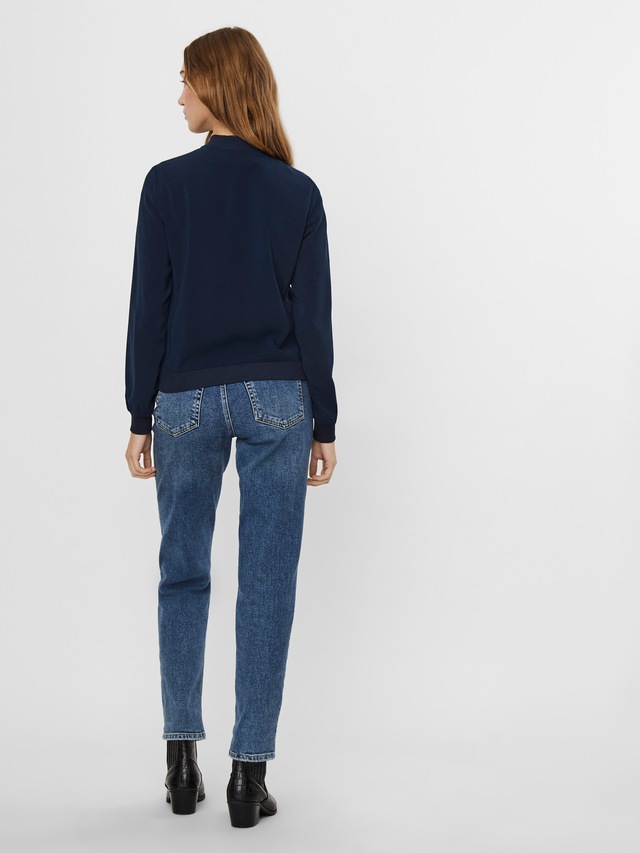 Vero Moda »VMCOCO L/S BOMBER NOOS« Materialmix