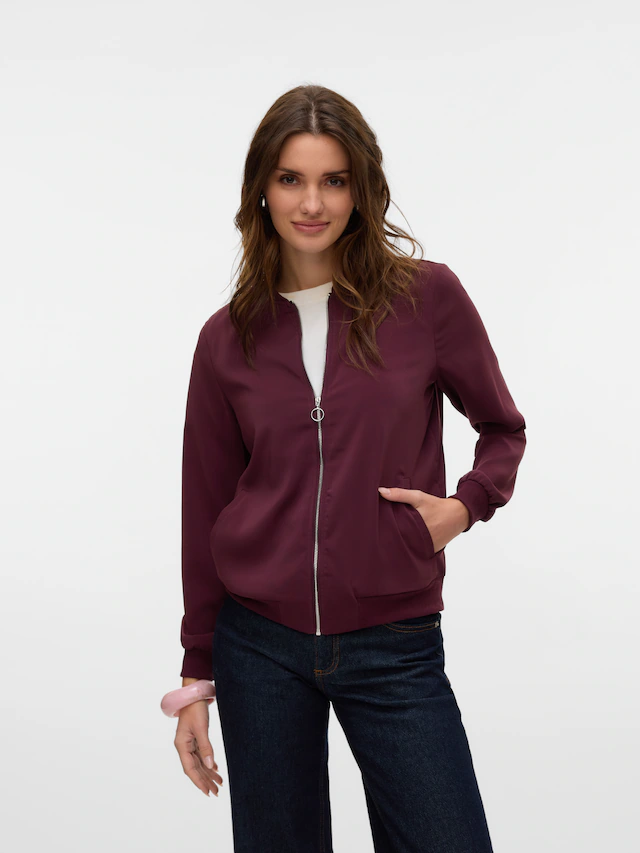 Vero Moda »VMCOCO L/S BOMBER NOOS« Materialmix