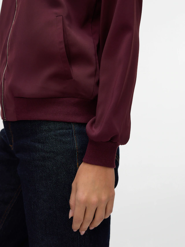 Vero Moda »VMCOCO L/S BOMBER NOOS« Materialmix