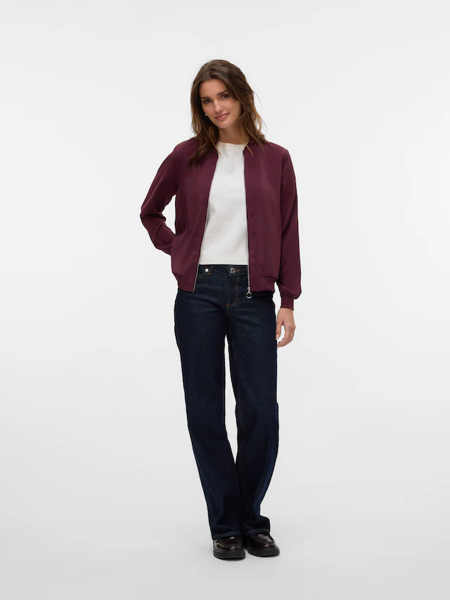 Vero Moda »VMCOCO L/S BOMBER NOOS« Materialmix
