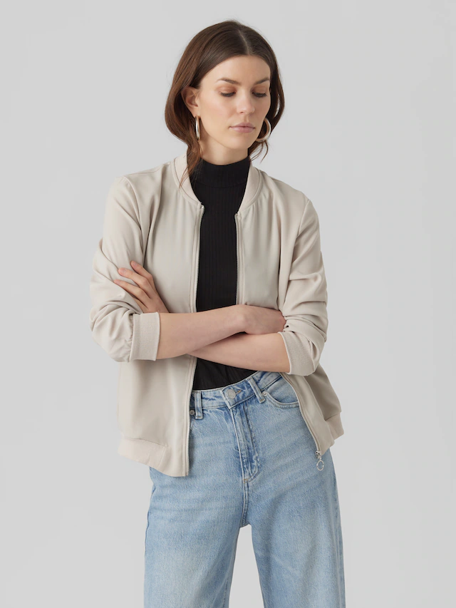 Vero Moda »VMCOCO L/S BOMBER NOOS« Materialmix