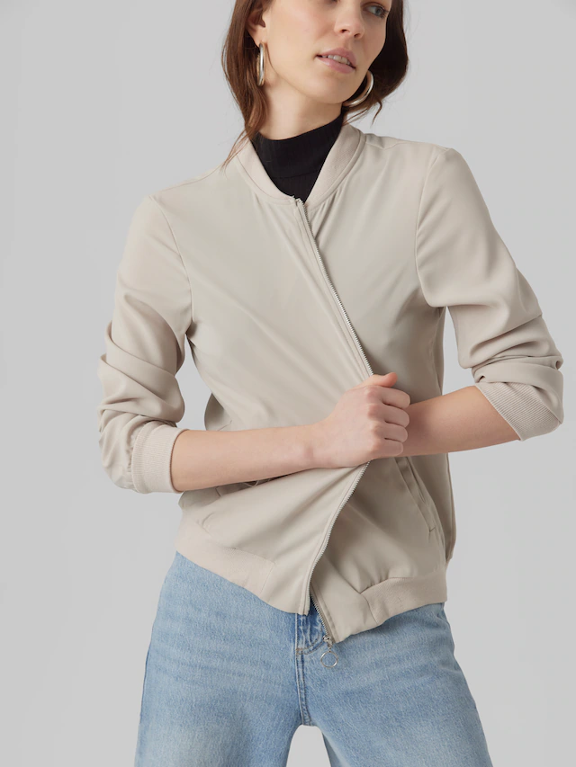 Vero Moda »VMCOCO L/S BOMBER NOOS« Materialmix