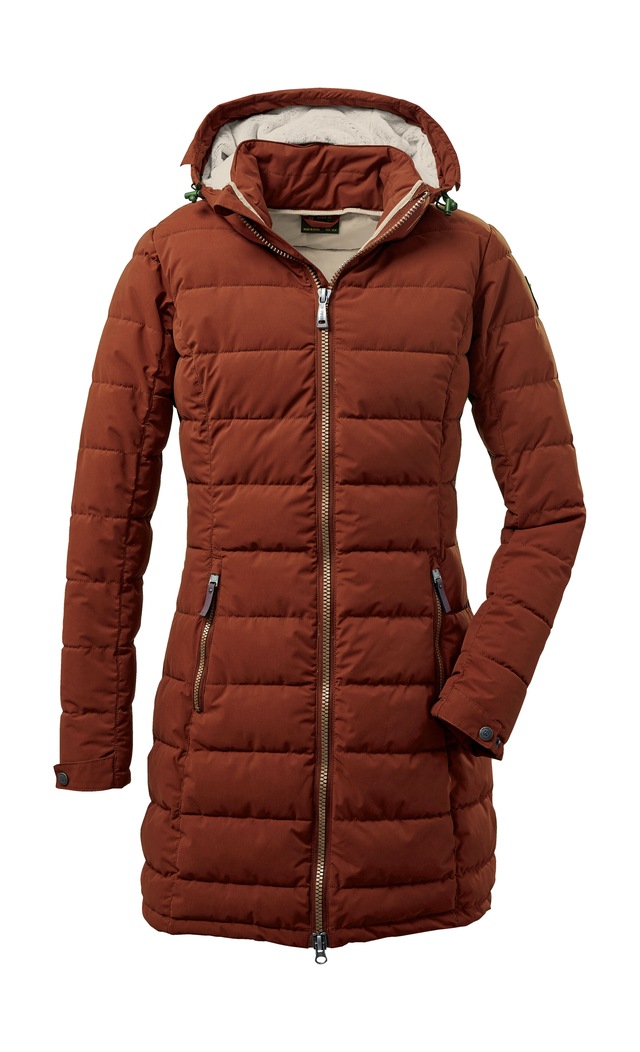 G.I.G.A. DX by killtec Steppmantel »GW 13 WMN QLTD PRK« Wasserabweisender, winddichter Steppparka mit urbanem Look