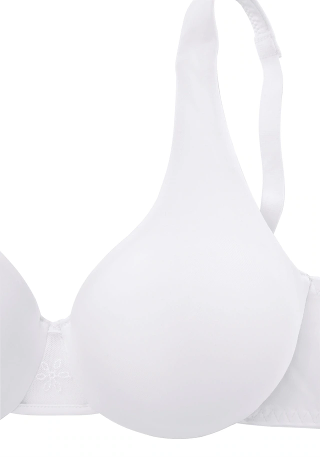 Nuance by Lascana T-Shirt-BH », BH mit Bügel im High-Apex-Design« Packung, mit nahtlosen Cups, große Größen