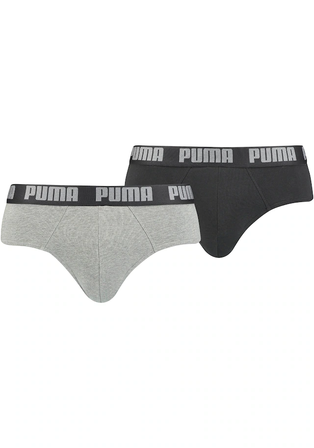 PUMA Slip Packung, 2er-Pack, mit breitem Logobund
