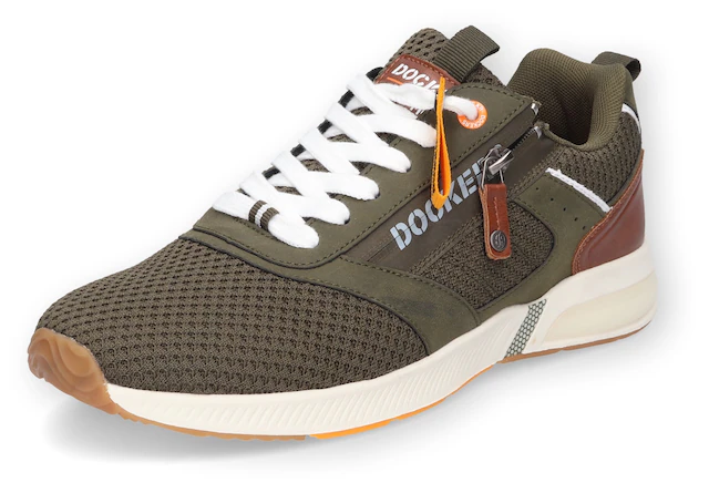 Dockers by Gerli Sneaker , Freizeitschuh, Schnürschuh, komfortabler Schuhweite G (=weit)