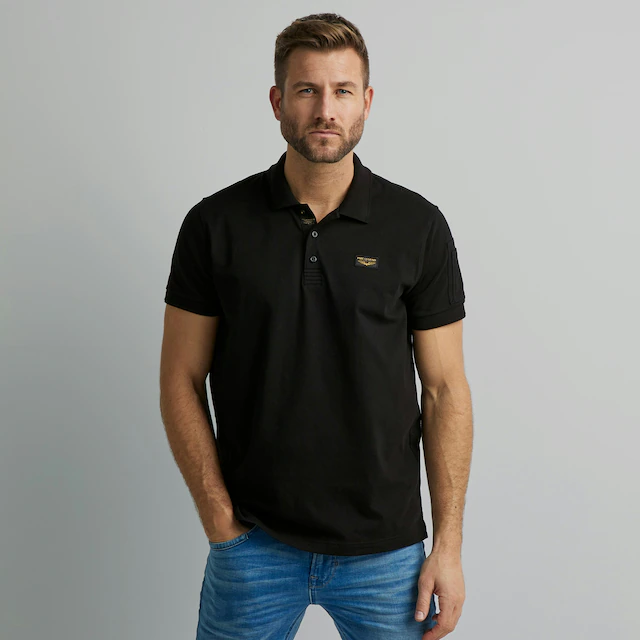 PME LEGEND Poloshirt mit Logostickerei