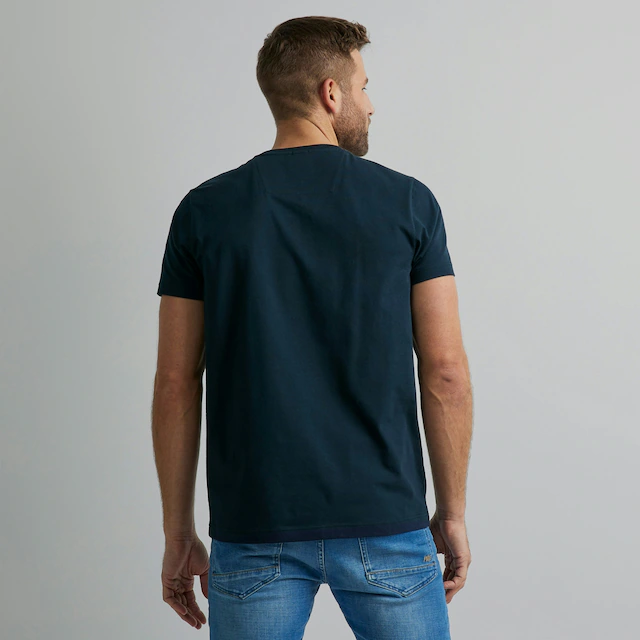 PME LEGEND T-Shirt mit Logobadge