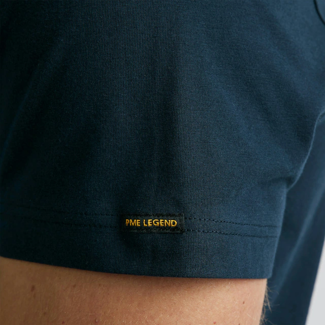 PME LEGEND T-Shirt mit Logobadge