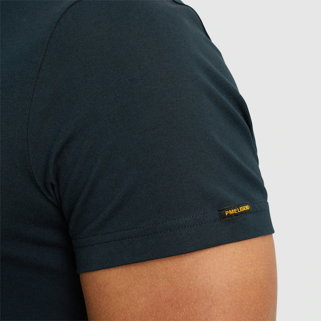 PME LEGEND T-Shirt mit Logobadge
