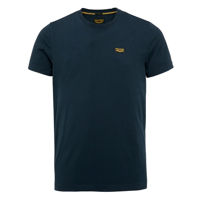 PME LEGEND T-Shirt mit Logobadge