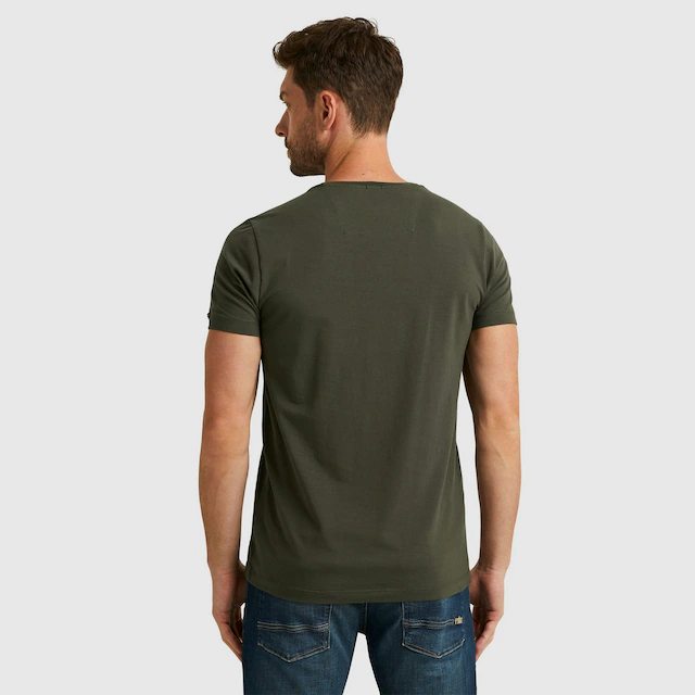 PME LEGEND T-Shirt mit Logobadge