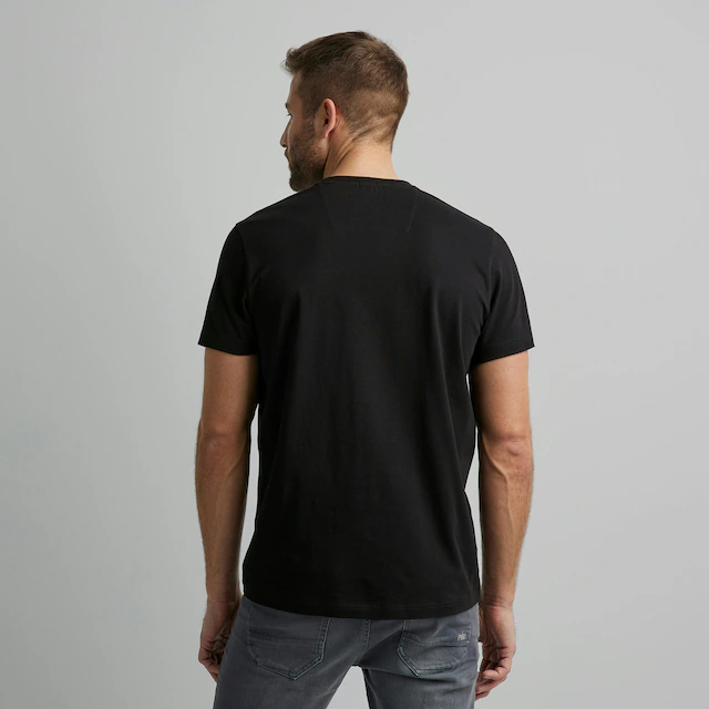 PME LEGEND T-Shirt mit Logobadge