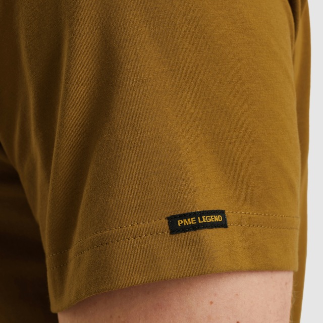 PME LEGEND T-Shirt mit Logobadge