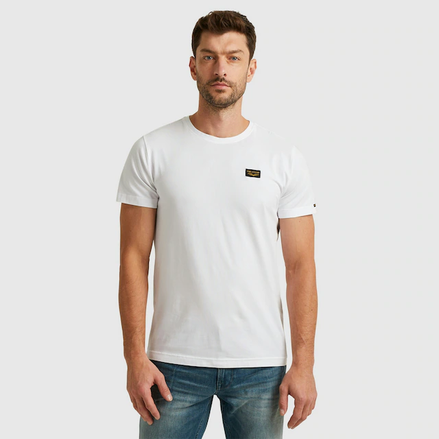 PME LEGEND T-Shirt mit Logobadge