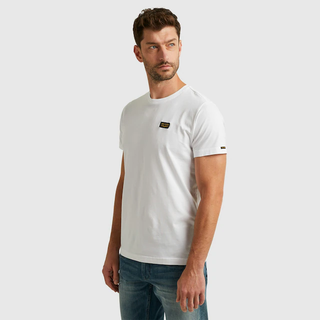 PME LEGEND T-Shirt mit Logobadge