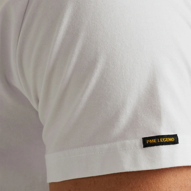 PME LEGEND T-Shirt mit Logobadge