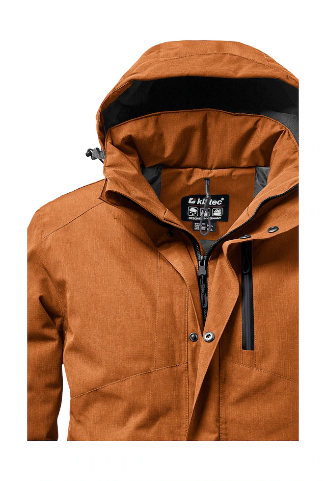 Killtec Outdoorjacke »KOW 161 MN JCKT« Wasser- und winddichte Funktionsjacke mit abnehmbarer Kapuze