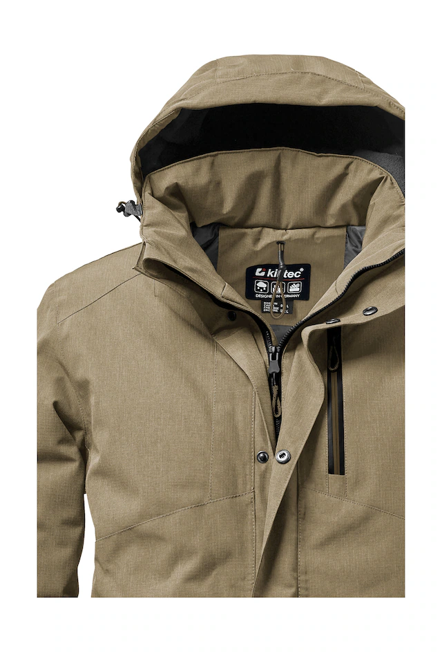 Killtec Outdoorjacke »KOW 161 MN JCKT« Wasser- und winddichte Funktionsjacke mit abnehmbarer Kapuze
