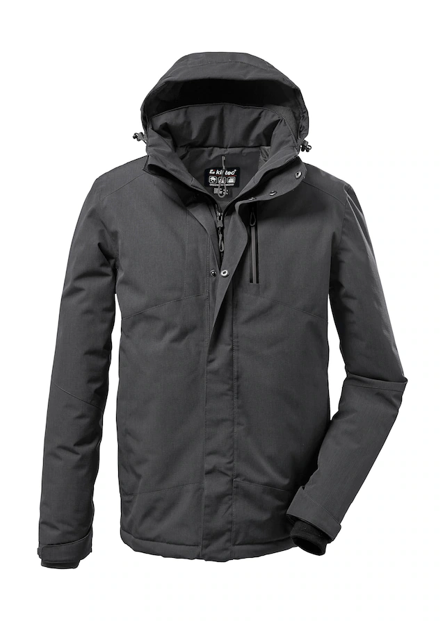 Killtec Outdoorjacke »KOW 161 MN JCKT« Wasser- und winddichte Funktionsjacke mit abnehmbarer Kapuze