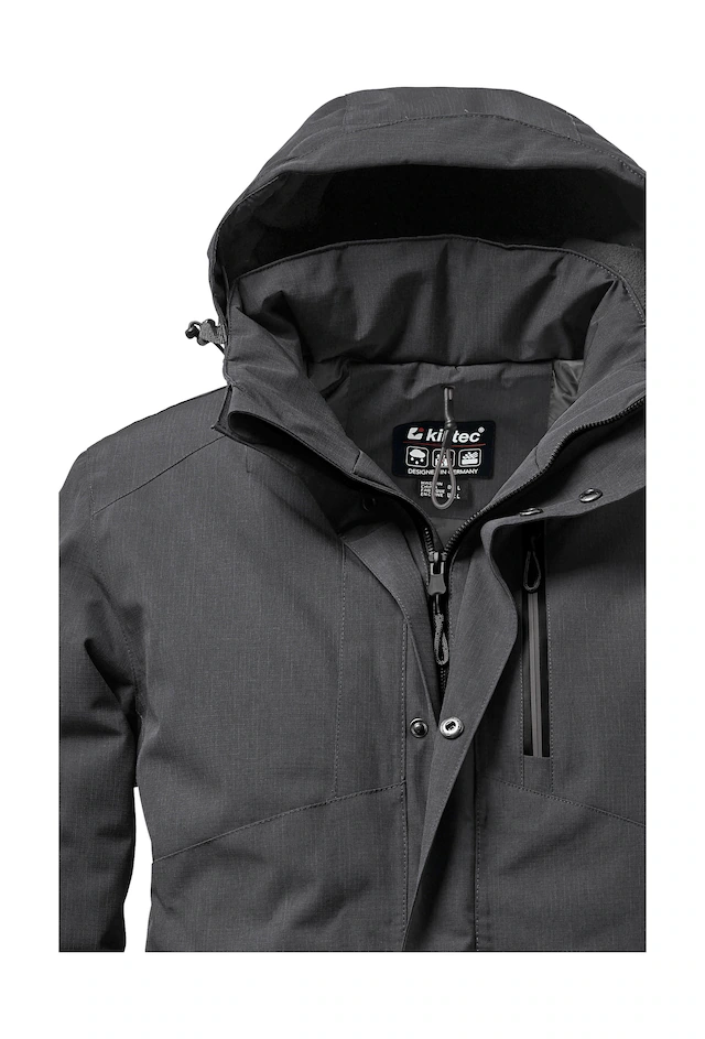 Killtec Outdoorjacke »KOW 161 MN JCKT« Wasser- und winddichte Funktionsjacke mit abnehmbarer Kapuze