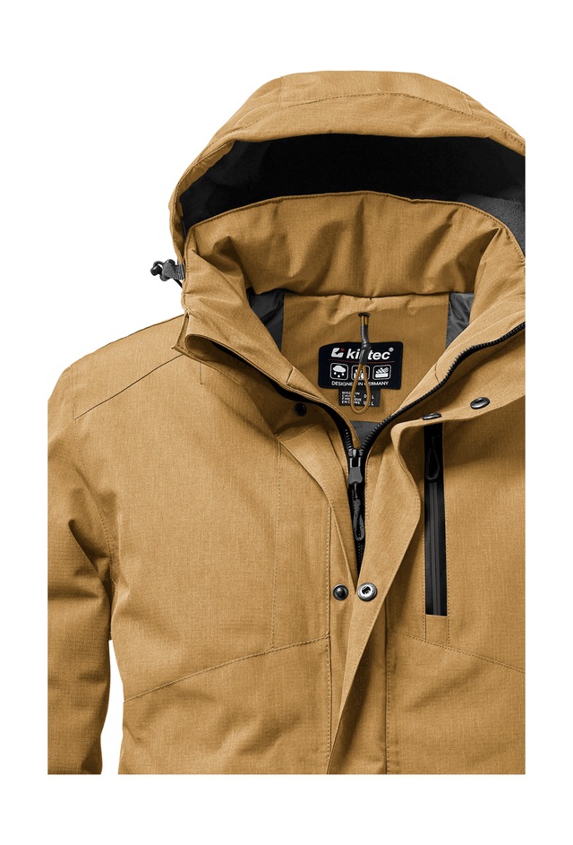 Killtec Outdoorjacke »KOW 161 MN JCKT« Wasser- und winddichte Funktionsjacke mit abnehmbarer Kapuze