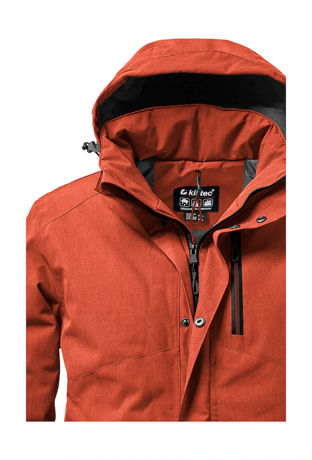 Killtec Outdoorjacke »KOW 161 MN JCKT« Wasser- und winddichte Funktionsjacke mit abnehmbarer Kapuze