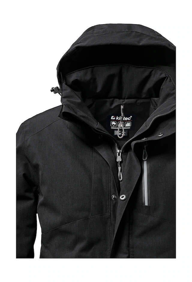 Killtec Outdoorjacke »KOW 161 MN JCKT« Wasser- und winddichte Funktionsjacke mit abnehmbarer Kapuze