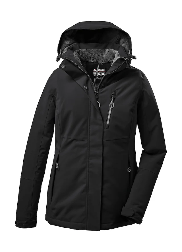 Killtec Outdoorjacke »KOW 140 WMN JCKT« Wasserdichte Damenjacke, atmungsaktiv, abnehmbare Kapuze