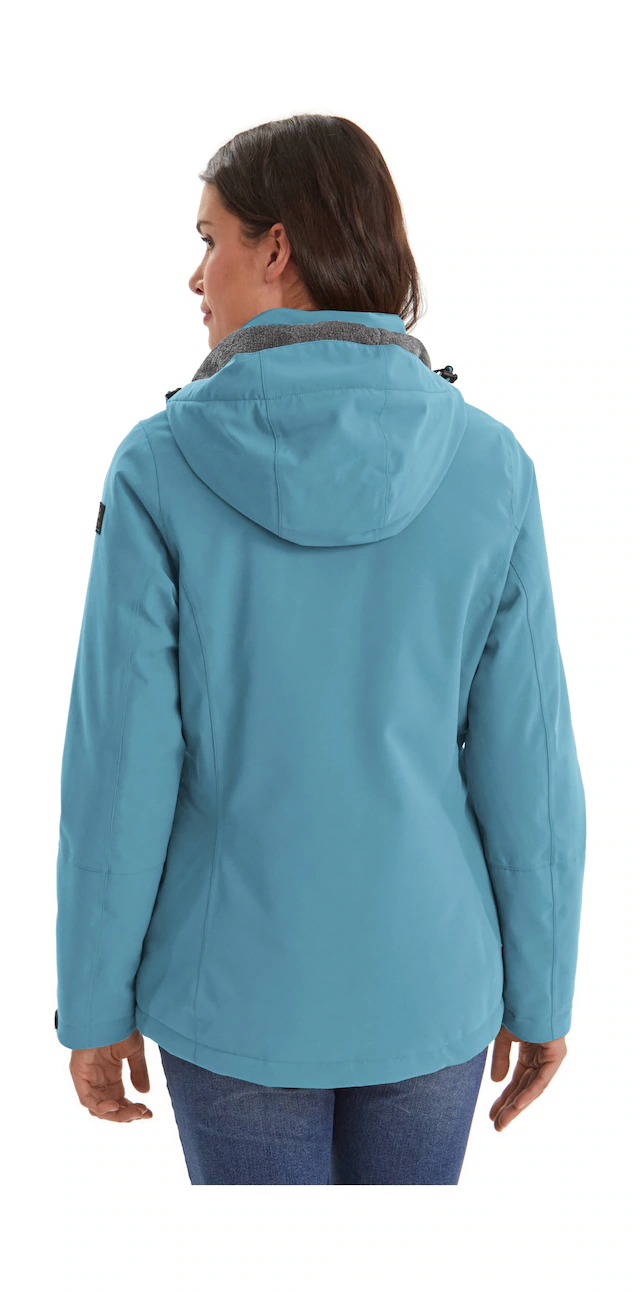 Killtec Outdoorjacke »KOW 140 WMN JCKT« Wasserdichte Damenjacke, atmungsaktiv, abnehmbare Kapuze