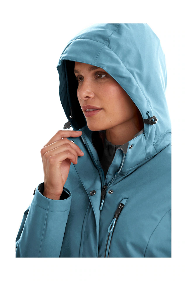 Killtec Outdoorjacke »KOW 140 WMN JCKT« Wasserdichte Damenjacke, atmungsaktiv, abnehmbare Kapuze