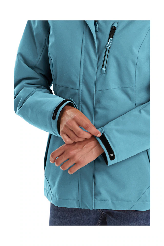 Killtec Outdoorjacke »KOW 140 WMN JCKT« Wasserdichte Damenjacke, atmungsaktiv, abnehmbare Kapuze