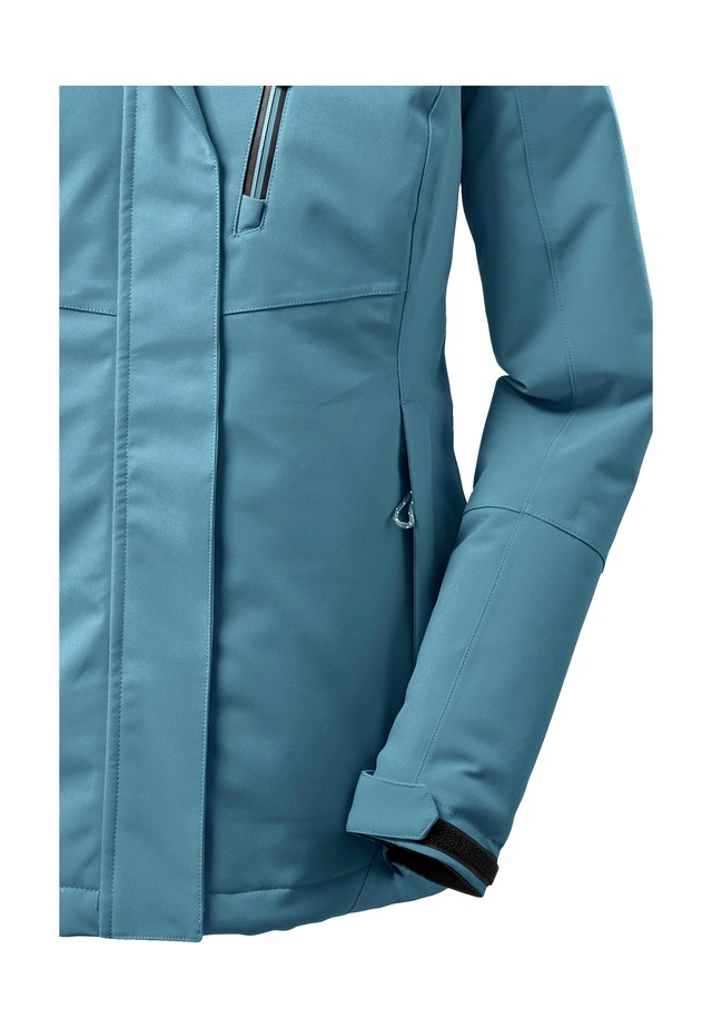 Killtec Outdoorjacke »KOW 140 WMN JCKT« Wasserdichte Damenjacke, atmungsaktiv, abnehmbare Kapuze