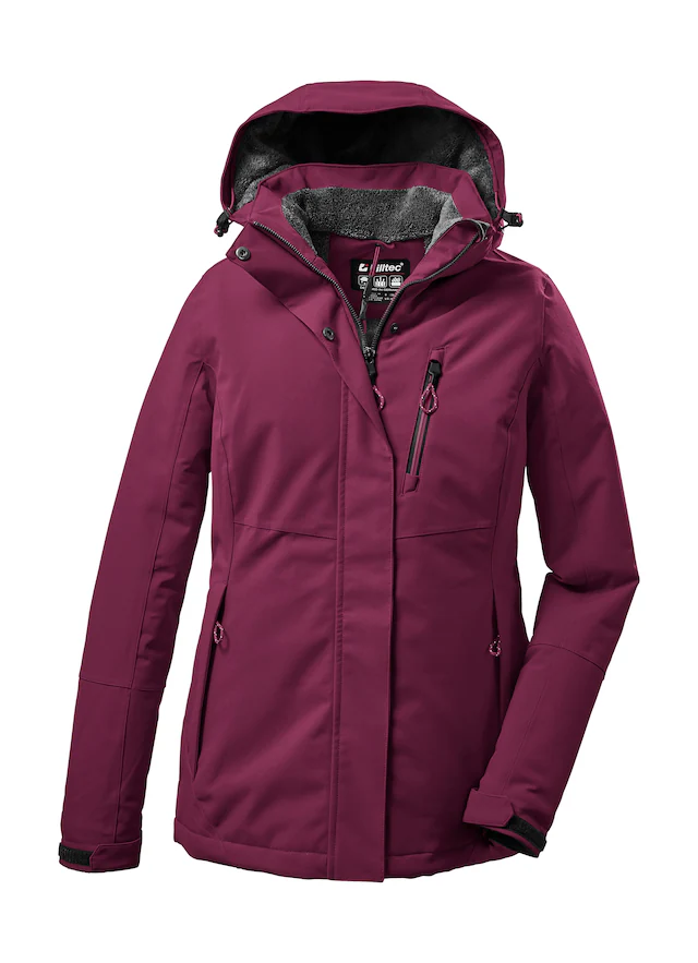 Killtec Outdoorjacke »KOW 140 WMN JCKT« Wasserdichte Damenjacke, atmungsaktiv, abnehmbare Kapuze