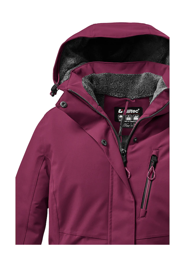 Killtec Outdoorjacke »KOW 140 WMN JCKT« Wasserdichte Damenjacke, atmungsaktiv, abnehmbare Kapuze