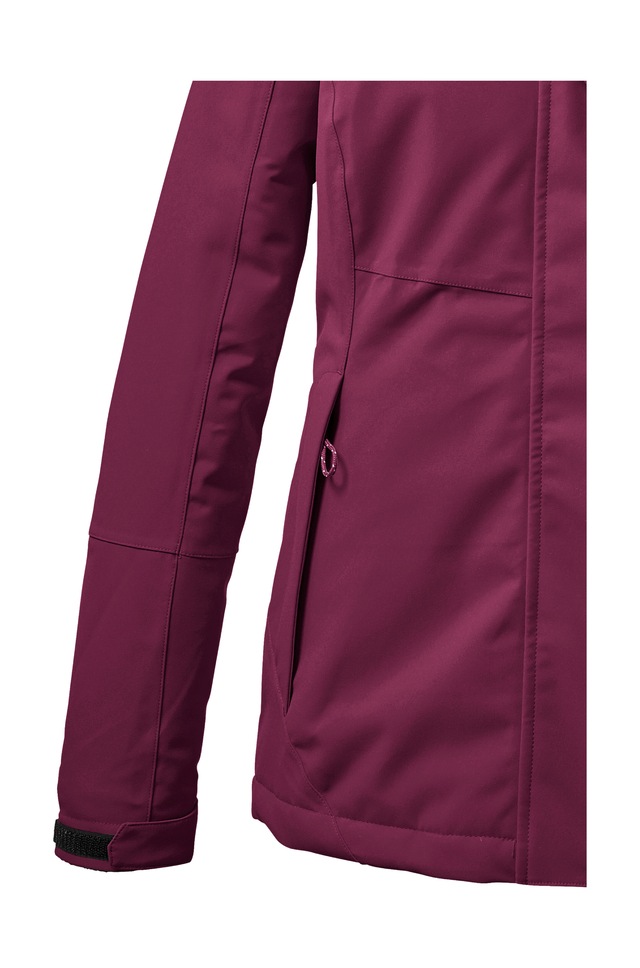 Killtec Outdoorjacke »KOW 140 WMN JCKT« Wasserdichte Damenjacke, atmungsaktiv, abnehmbare Kapuze
