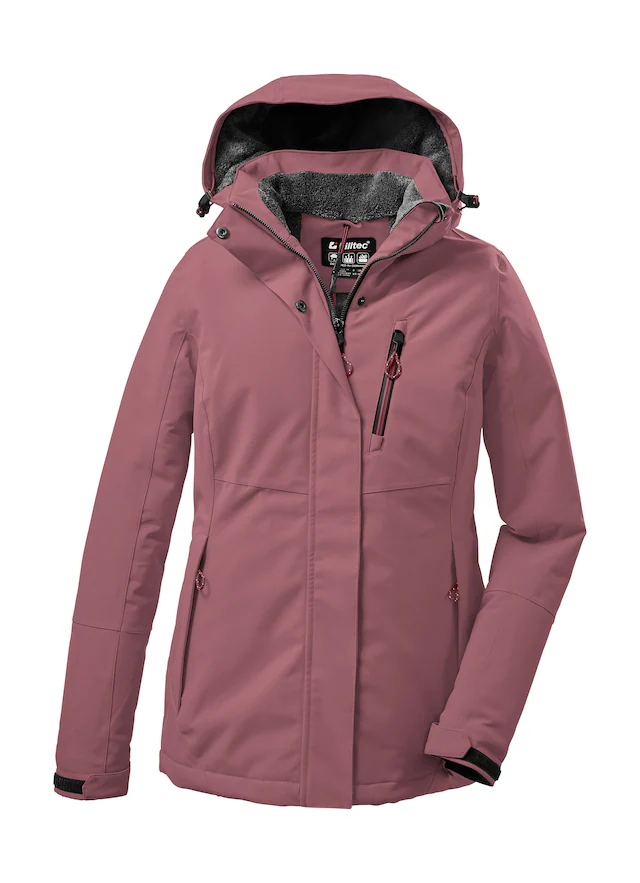 Killtec Outdoorjacke »KOW 140 WMN JCKT« Wasserdichte Damenjacke, atmungsaktiv, abnehmbare Kapuze