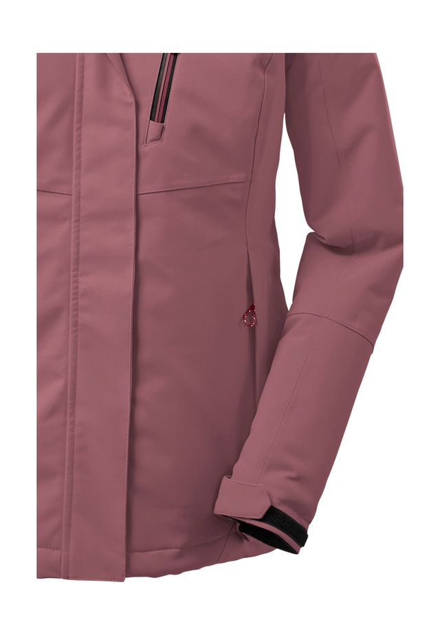 Killtec Outdoorjacke »KOW 140 WMN JCKT« Wasserdichte Damenjacke, atmungsaktiv, abnehmbare Kapuze
