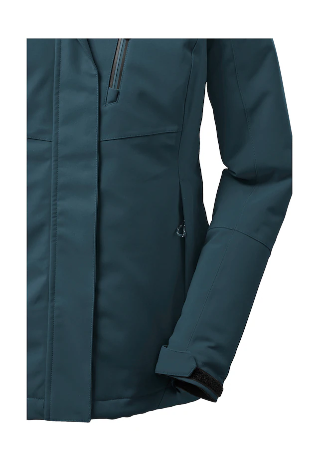 Killtec Outdoorjacke »KOW 140 WMN JCKT« Wasserdichte Damenjacke, atmungsaktiv, abnehmbare Kapuze