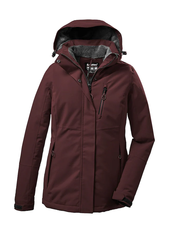 Killtec Outdoorjacke »KOW 140 WMN JCKT« Wasserdichte Damenjacke, atmungsaktiv, abnehmbare Kapuze