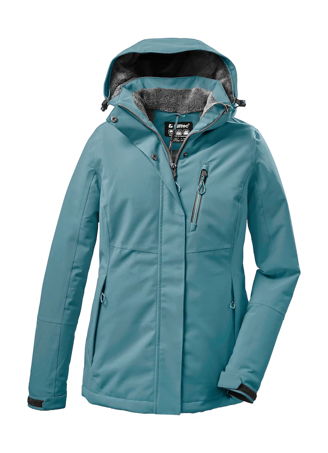 Killtec Outdoorjacke »KOW 140 WMN JCKT« Wasserdichte Damenjacke, atmungsaktiv, abnehmbare Kapuze