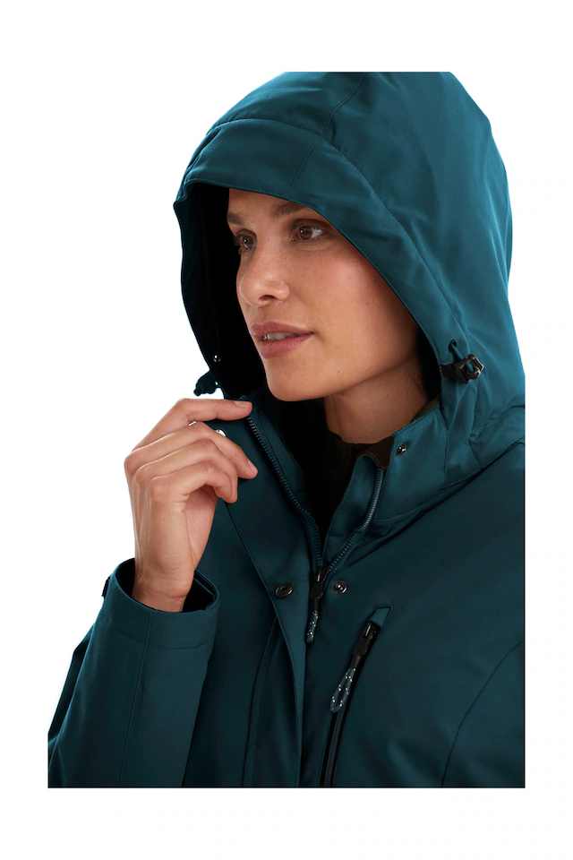 Killtec Outdoorjacke »KOW 140 WMN JCKT« Wasserdichte Damenjacke, atmungsaktiv, abnehmbare Kapuze